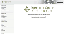 Desktop Screenshot of indeliblegracechurch.org